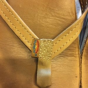 Rainbow leather sandals size 9